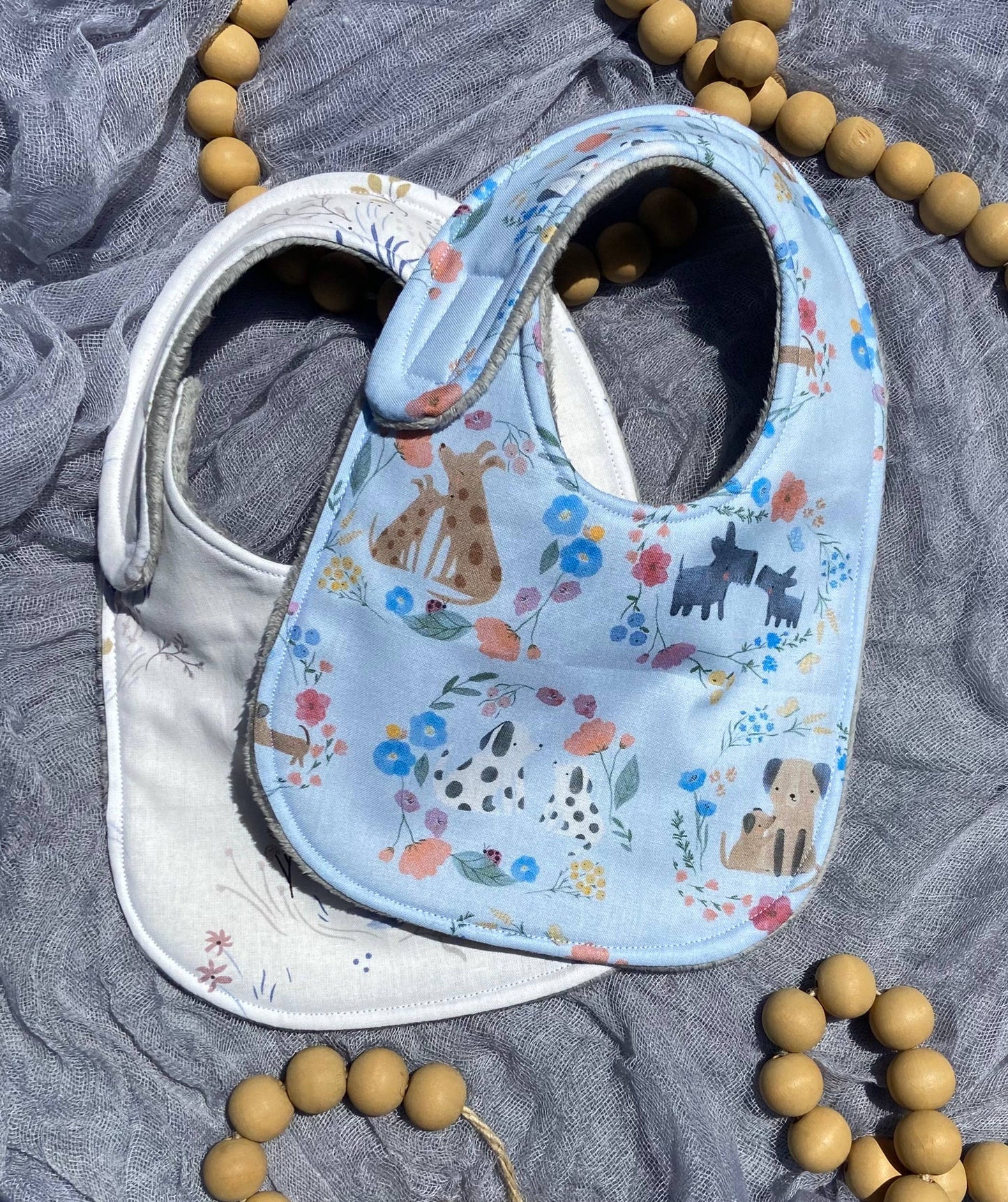 Port & Starbird - Playful Pups bib