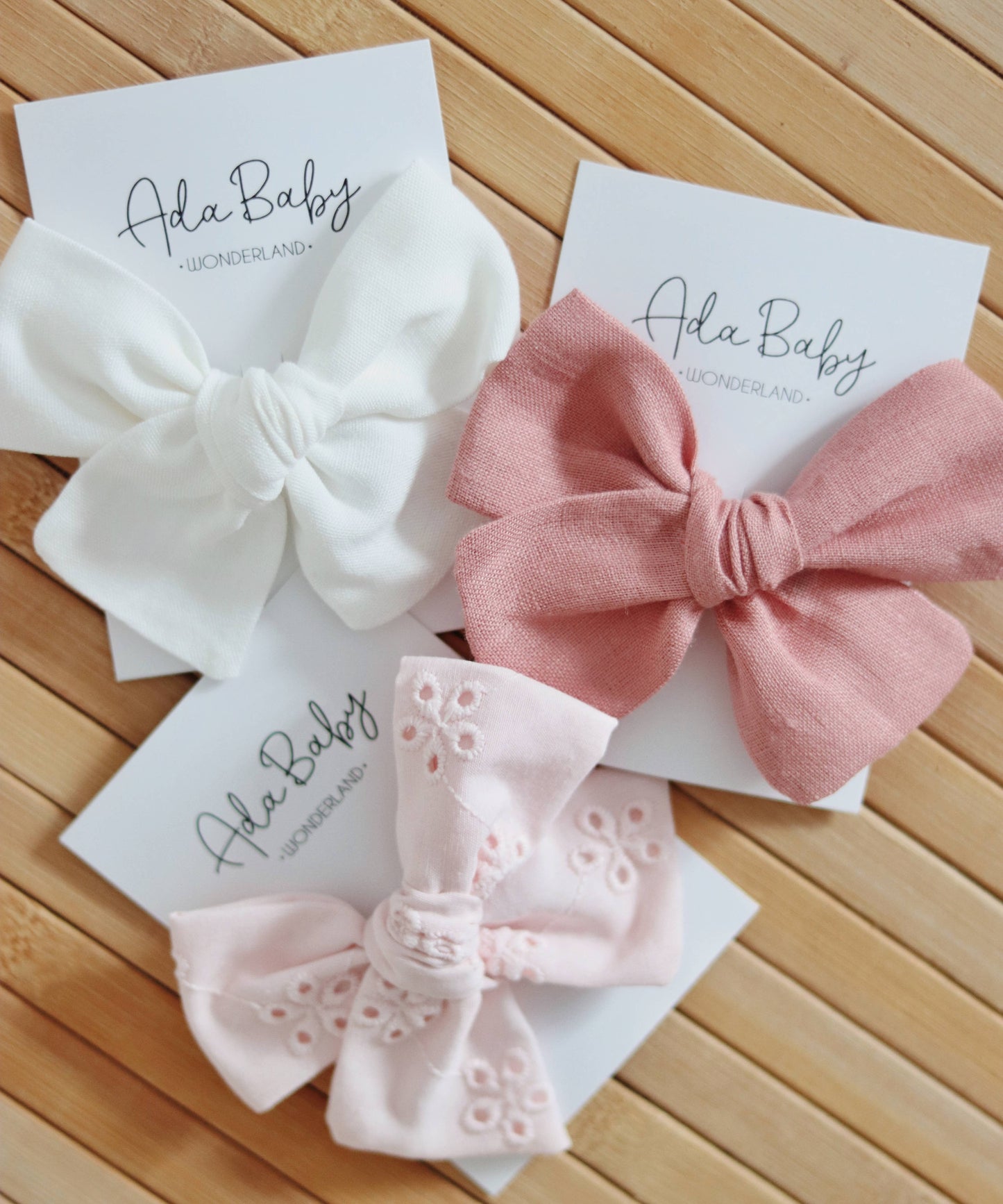 Ada Baby - Hair Bow Slides for Baby and Kids