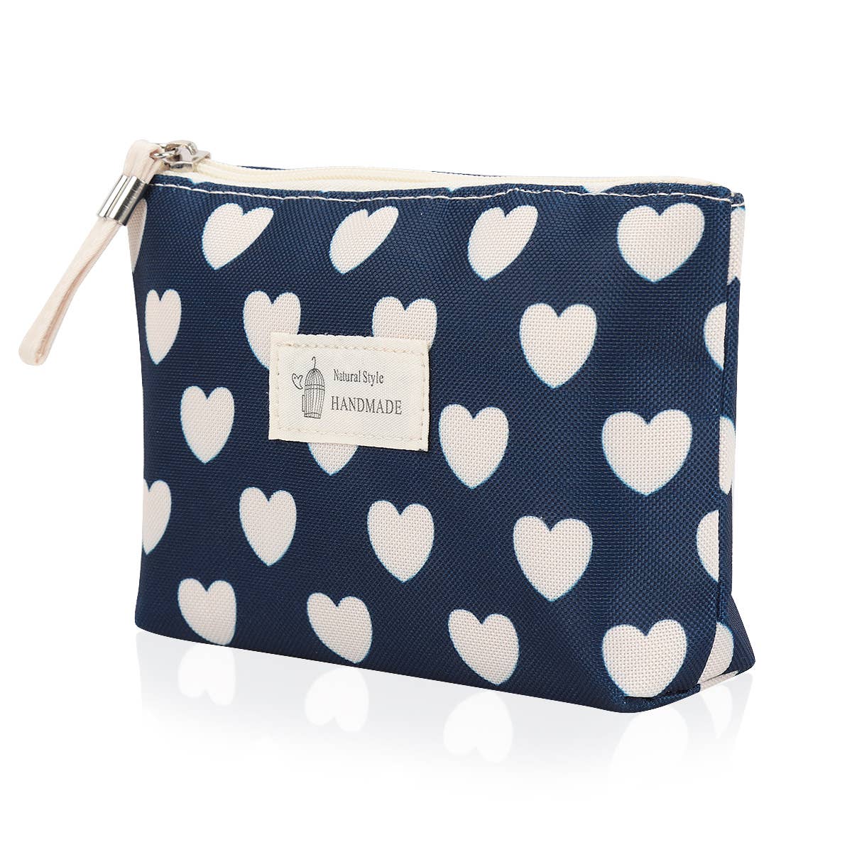 Mini Momo - Small Makeup Bag Cute Print Cosmetic Toiletry Pouch