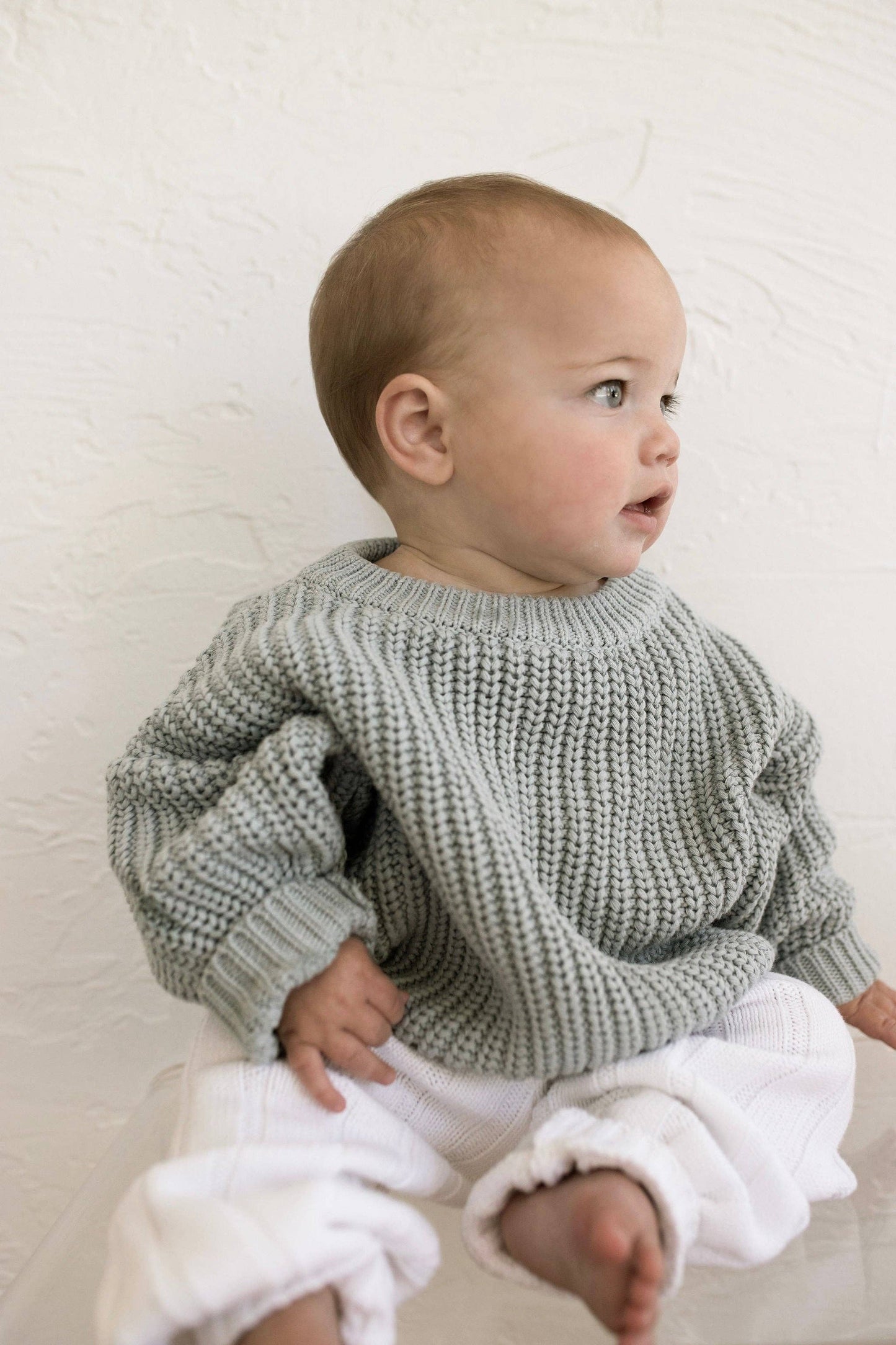 Oat Children - ‘Fog’ Chunky Knit Sweater