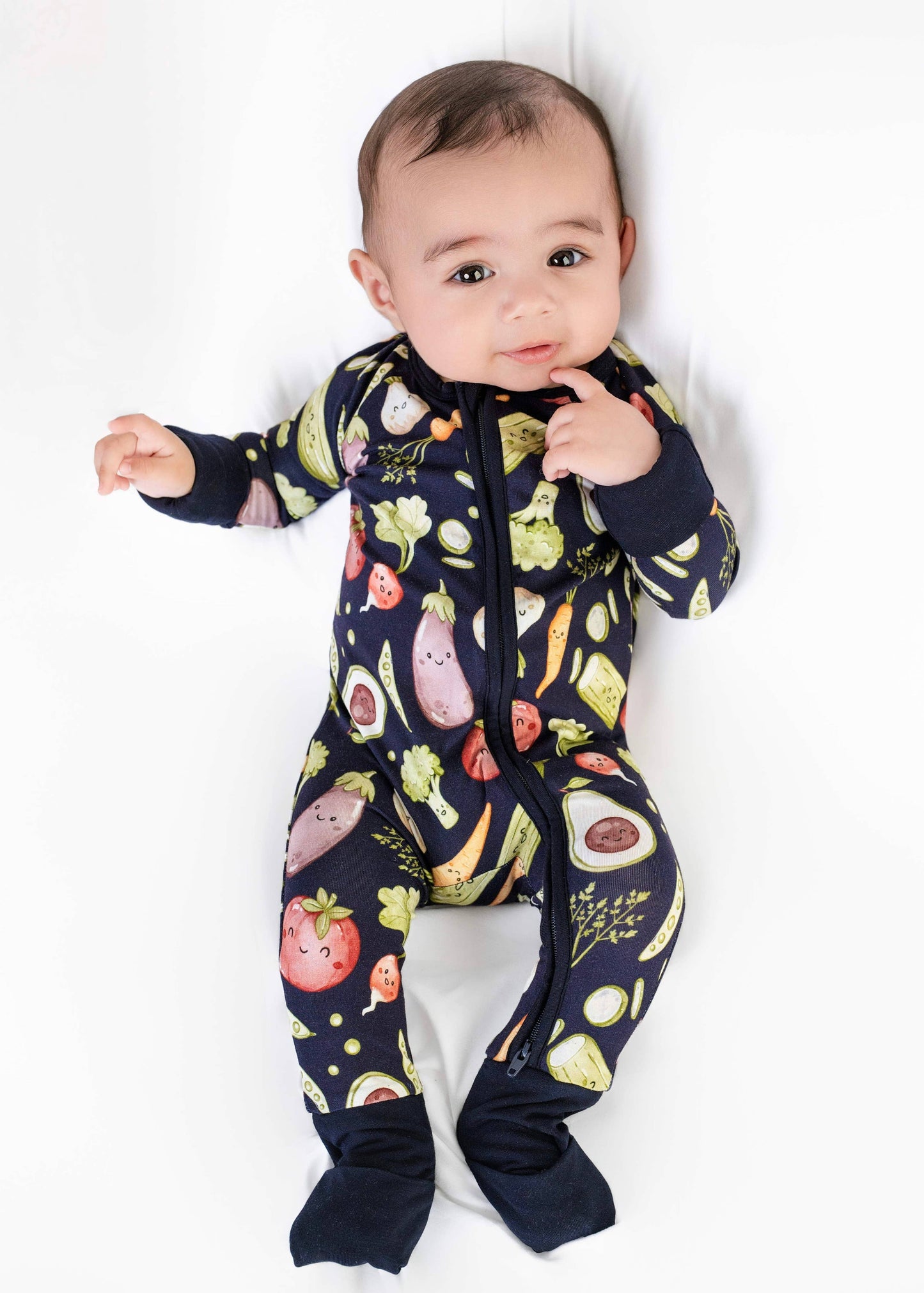 Jammie Session Jammies - Love You Veggie Much Romper