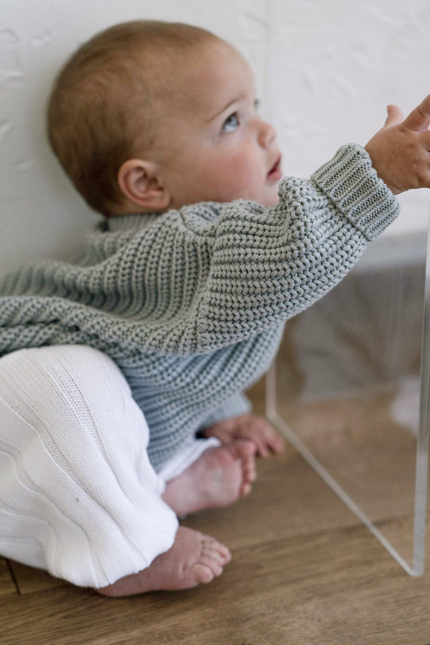 Oat Children - ‘Fog’ Chunky Knit Sweater