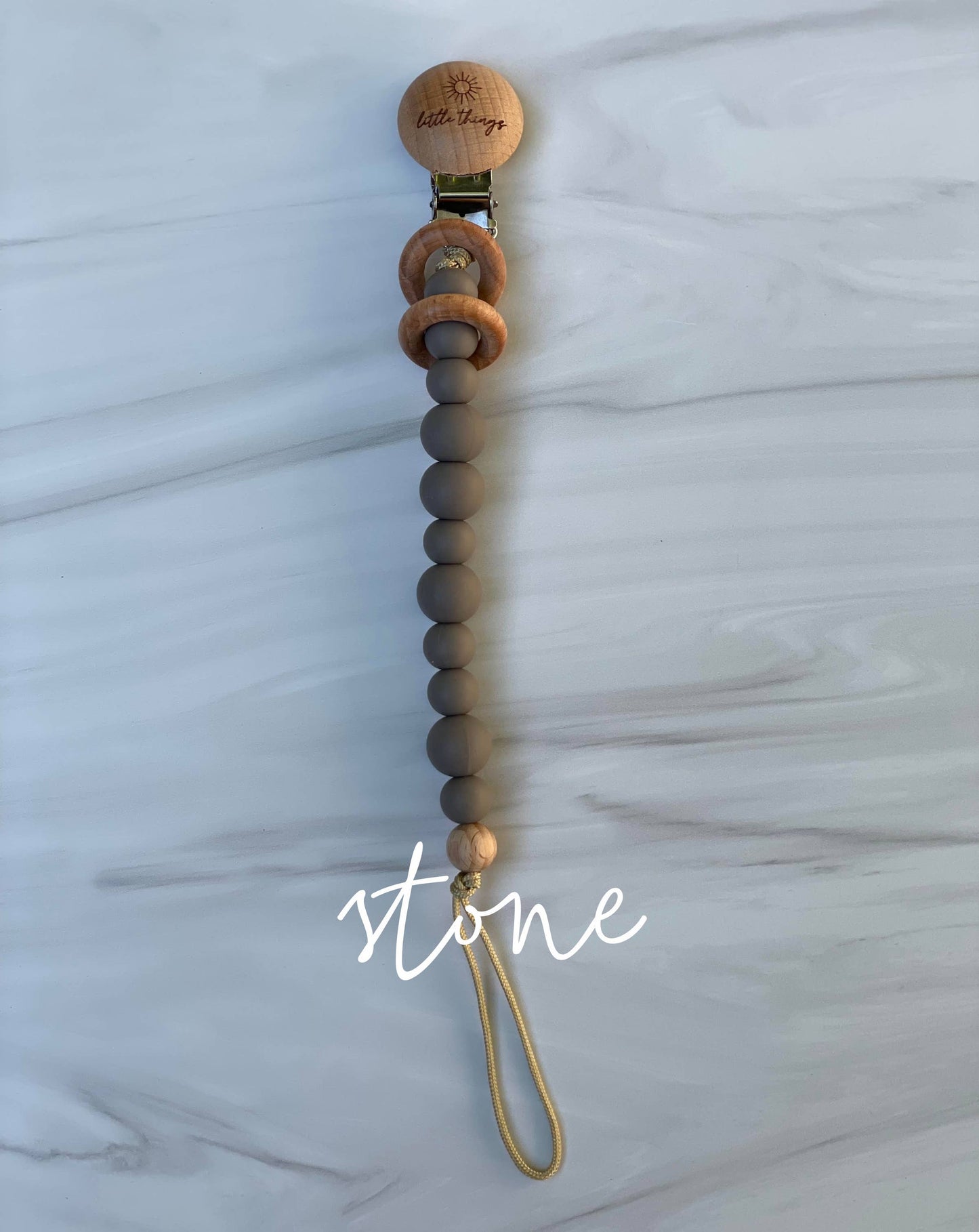 Wild Little Things - Earthy Pacifier Clip