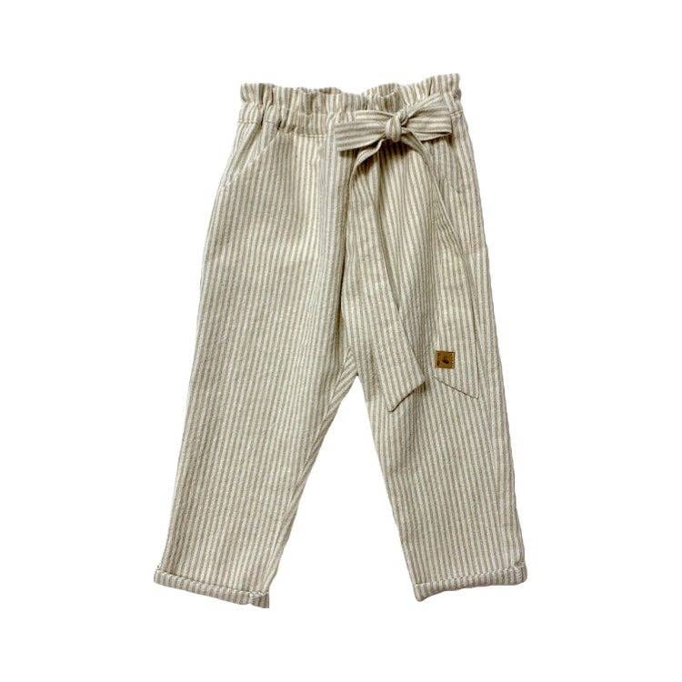 Tate & Adele - Paper bag waist Pant with tie