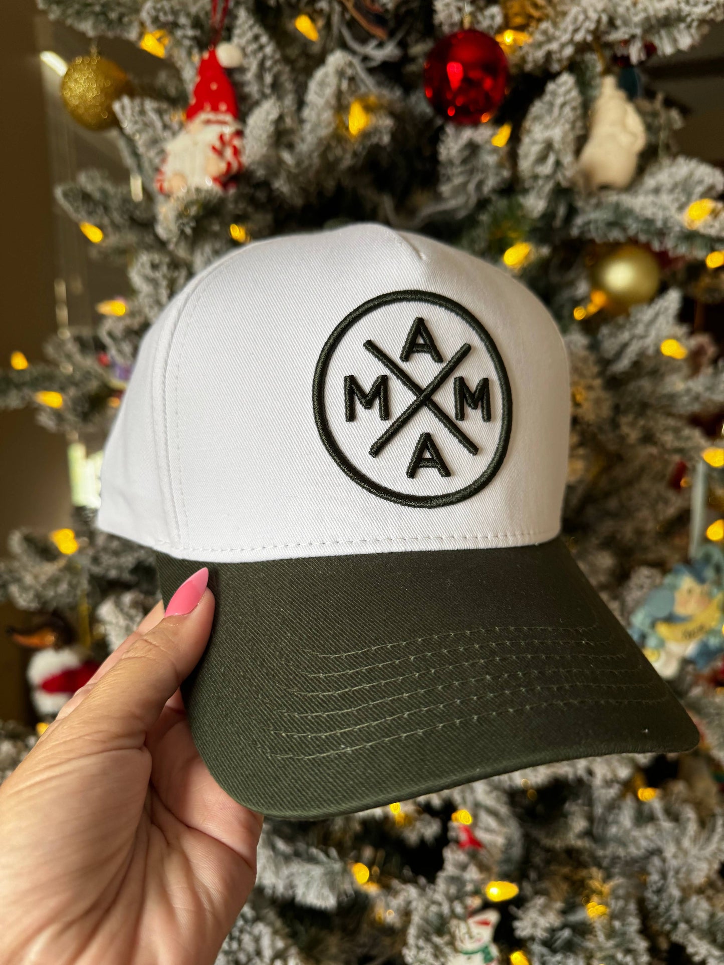 The Mama X™ Brand - Dark Green Mama X™ Baseball Cap