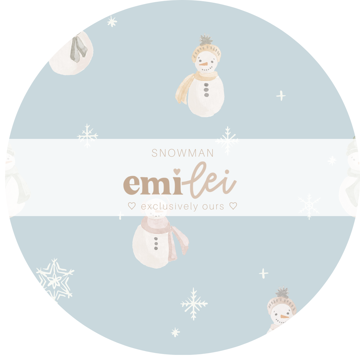 Emi Lei - Bamboo Adjustable Bow | Snowman