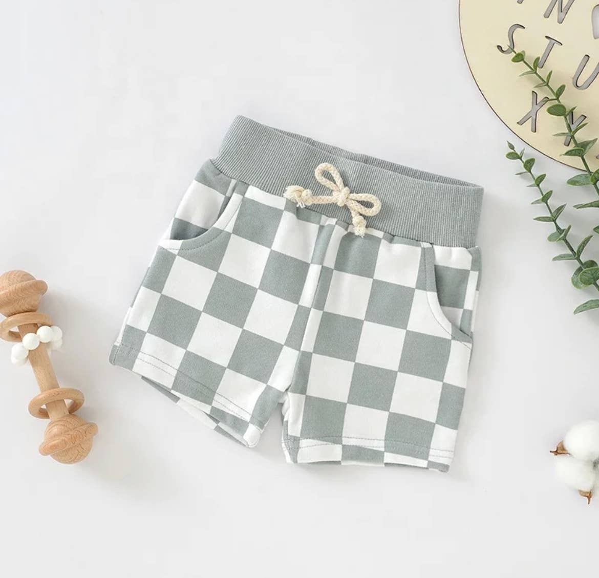 Boho + Babe - Checkerboard Shorties