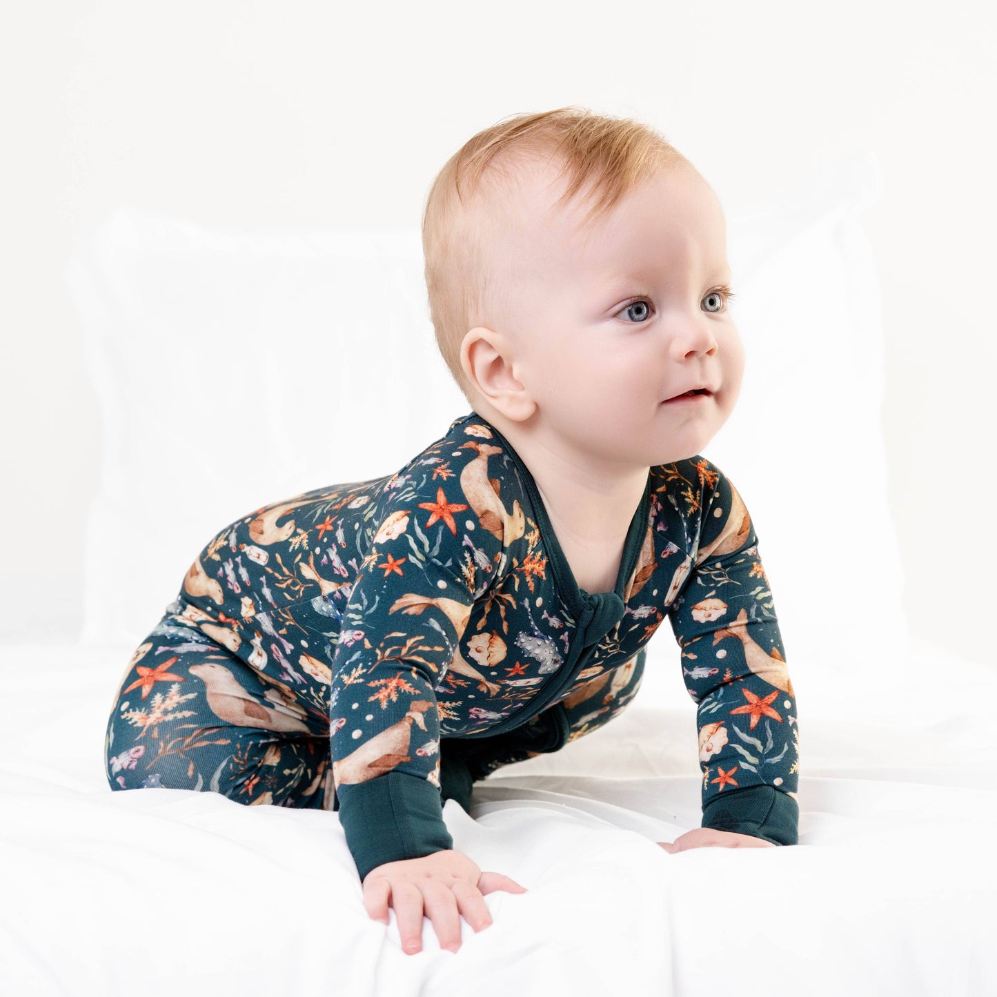 Jammie Session Jammies- Waves & Whiskers