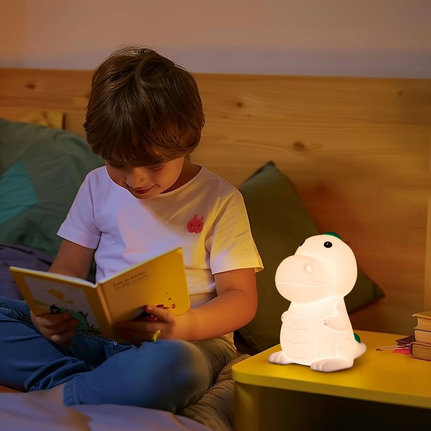 Zoe Sage - Dinosaur LED Night Light USB Rechargeable Animal Touch Control Lamp