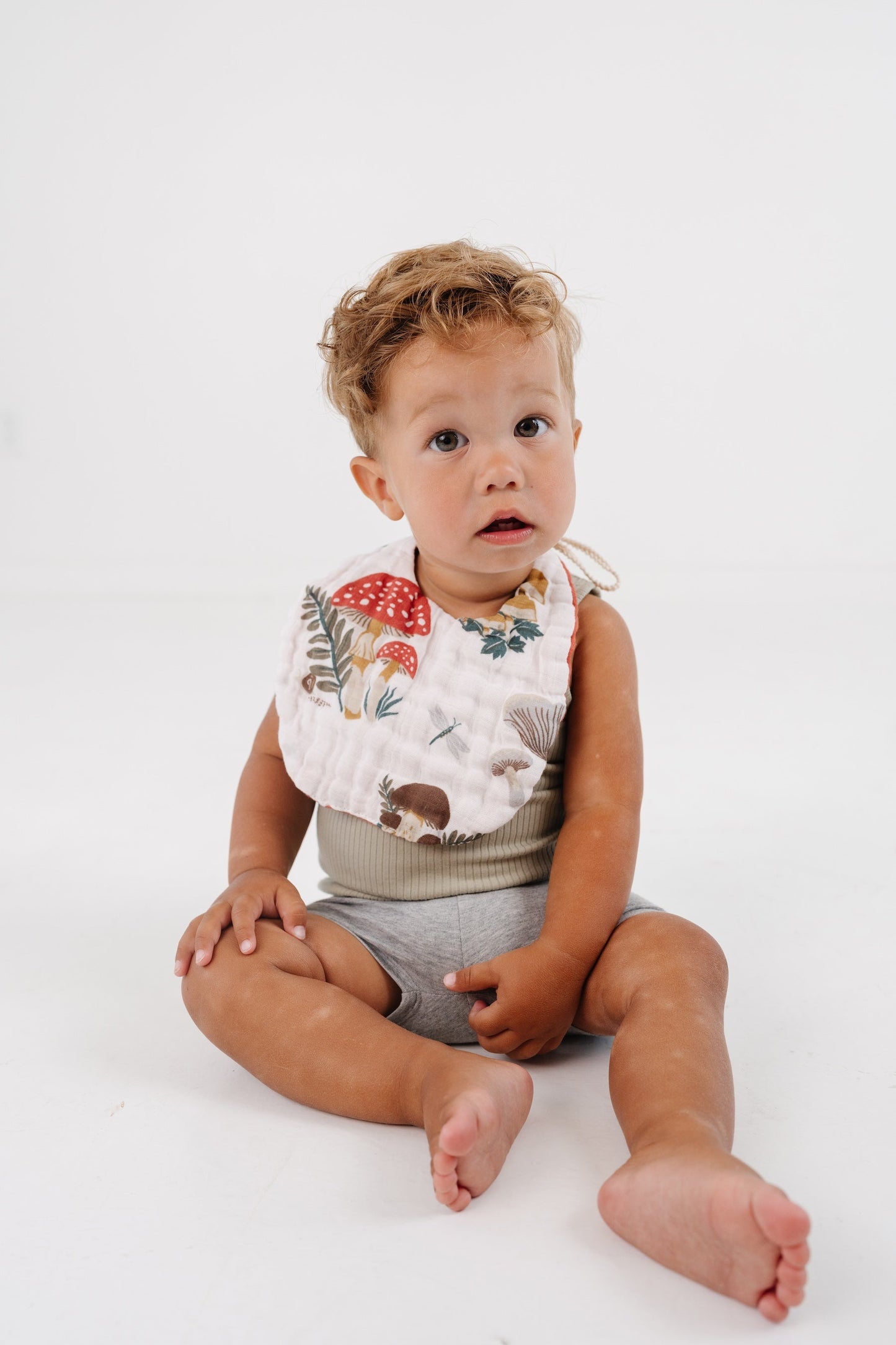 Mushroom Bib - online purchase only