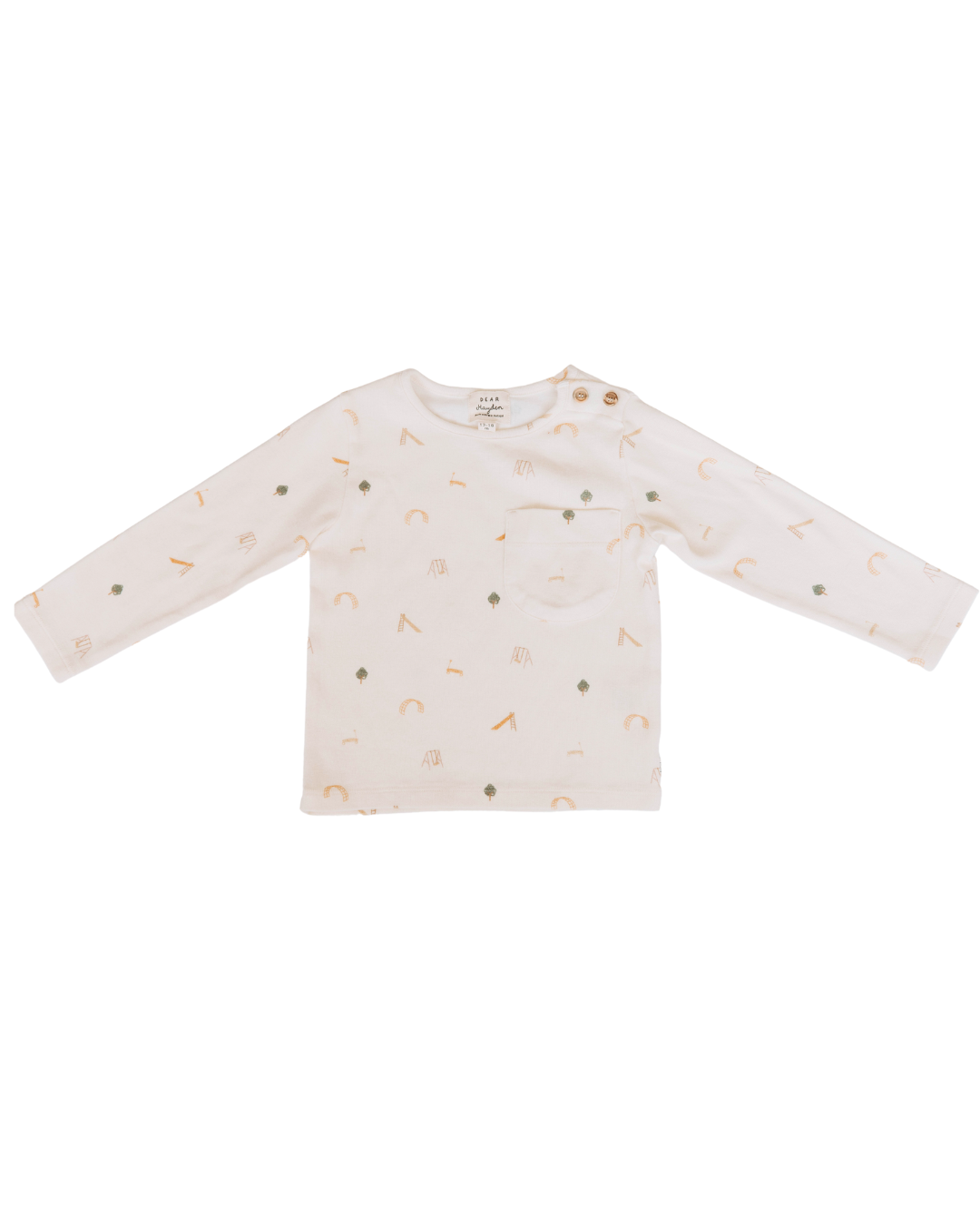 Dear Hayden - Organic Cotton Long Sleeve Soft Tee