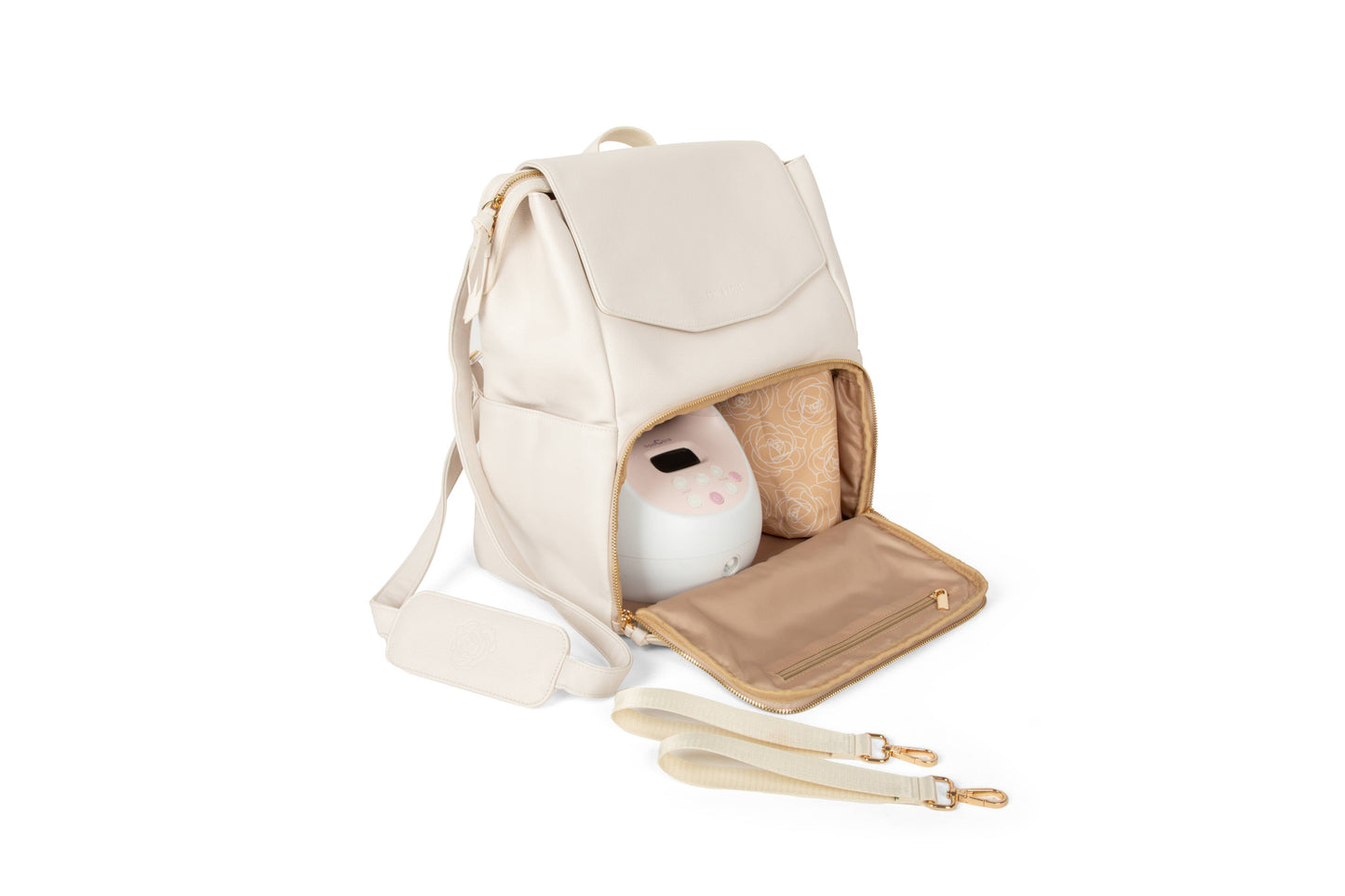 Rori & Rose - Mom Backpack Diaper Shoulder Suitcase Strap with Wet Dry Bag