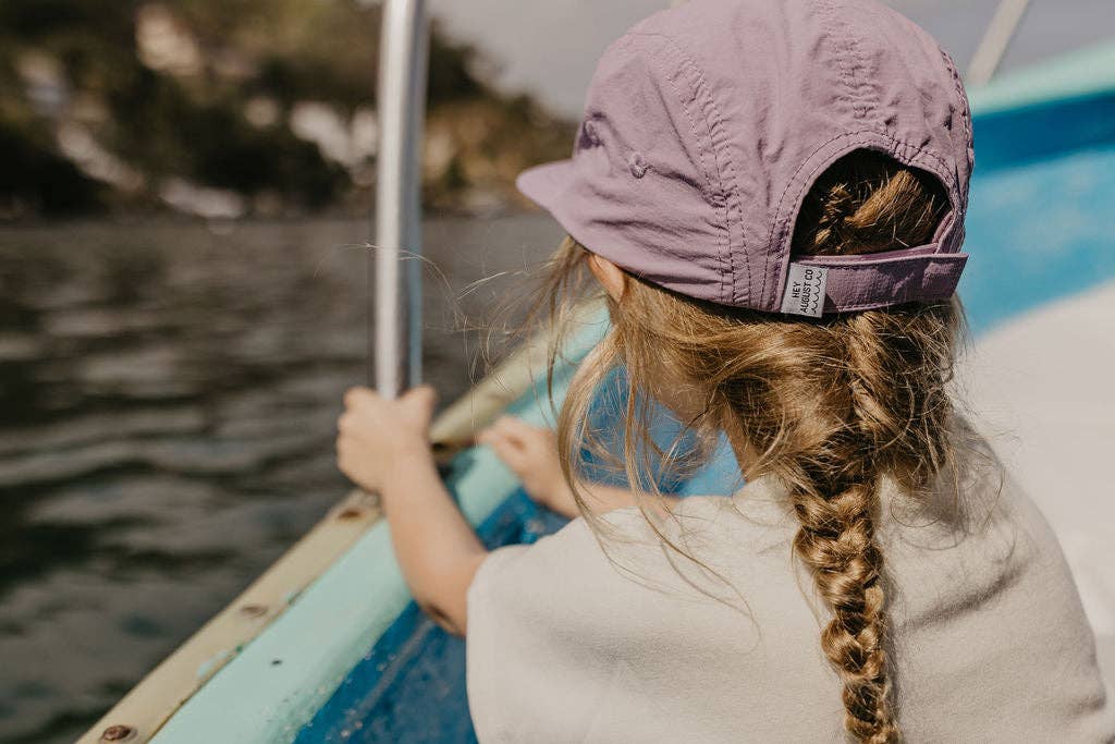 HEY AUGUST CO - Five-panel cap in Lavender