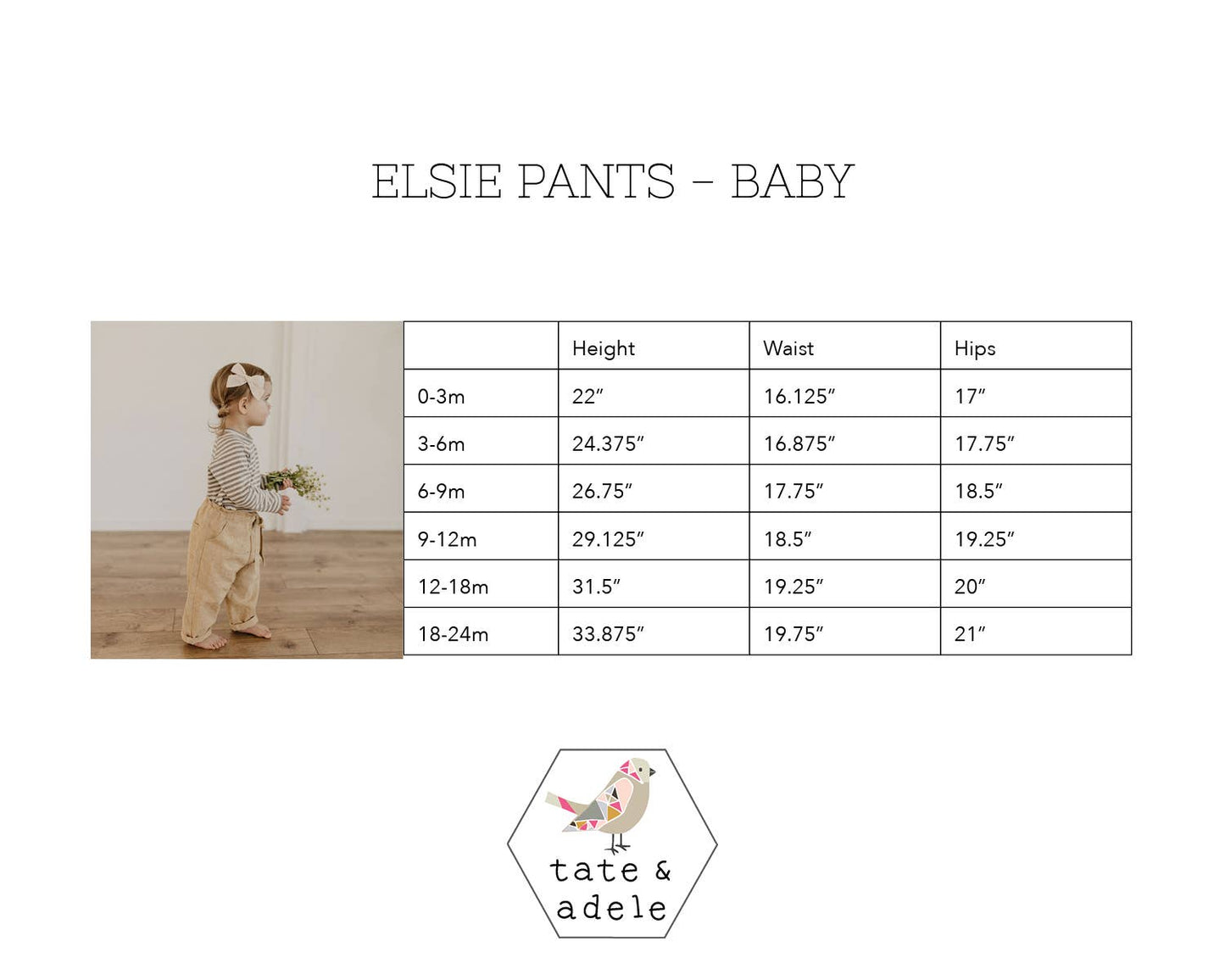 Tate & Adele - Paper bag waist Pant with tie