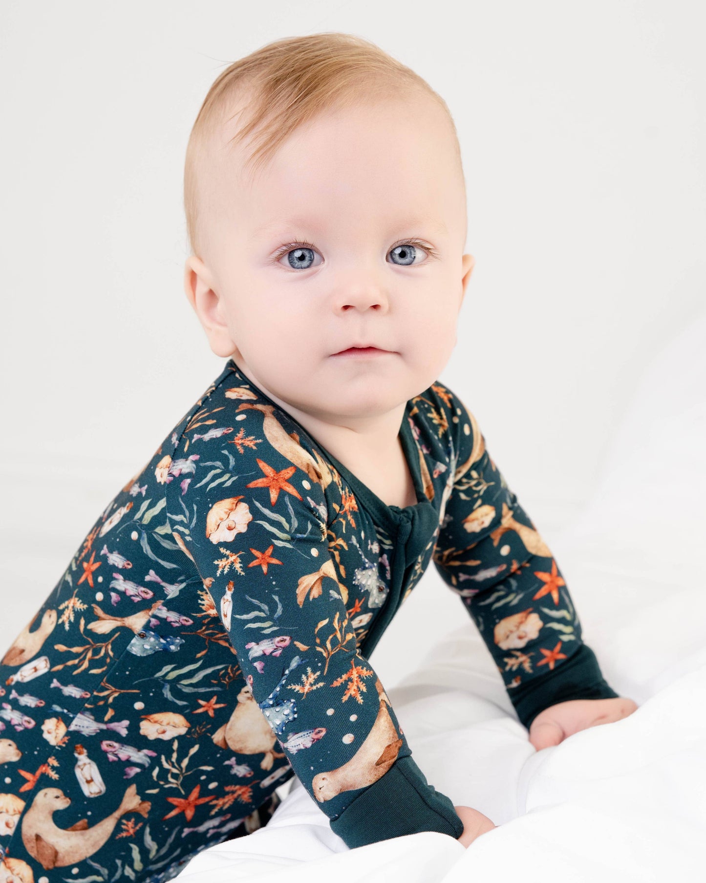 Jammie Session Jammies- Waves & Whiskers