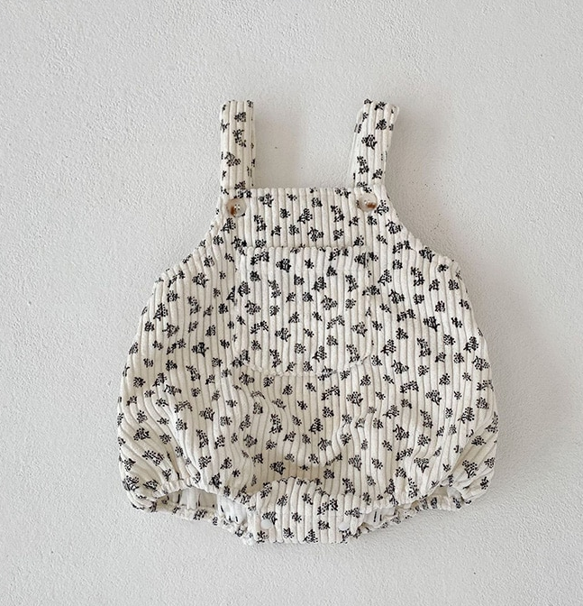 Annie & Charles - Annie & Charles® LOU bodysuit with bib: White/dots