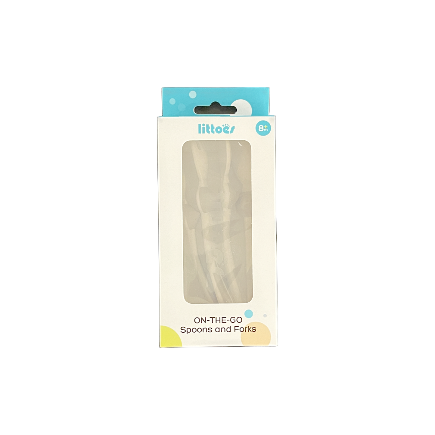 LITTOES - ON-THE-GO Spoons & Forks with carrying case - new packaging
