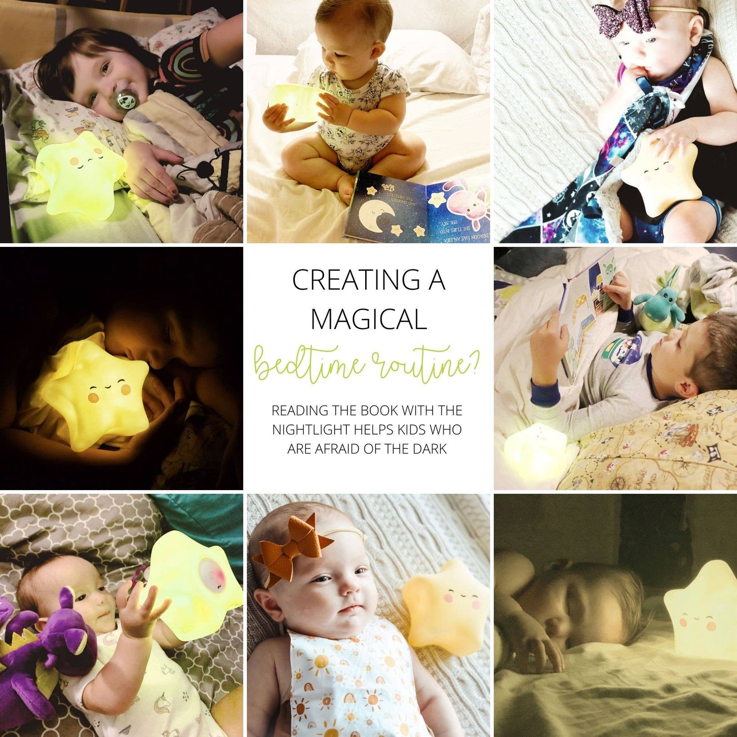 Ever After Baby - Little Star Nightlight Rechargeable Bedtime timer lite