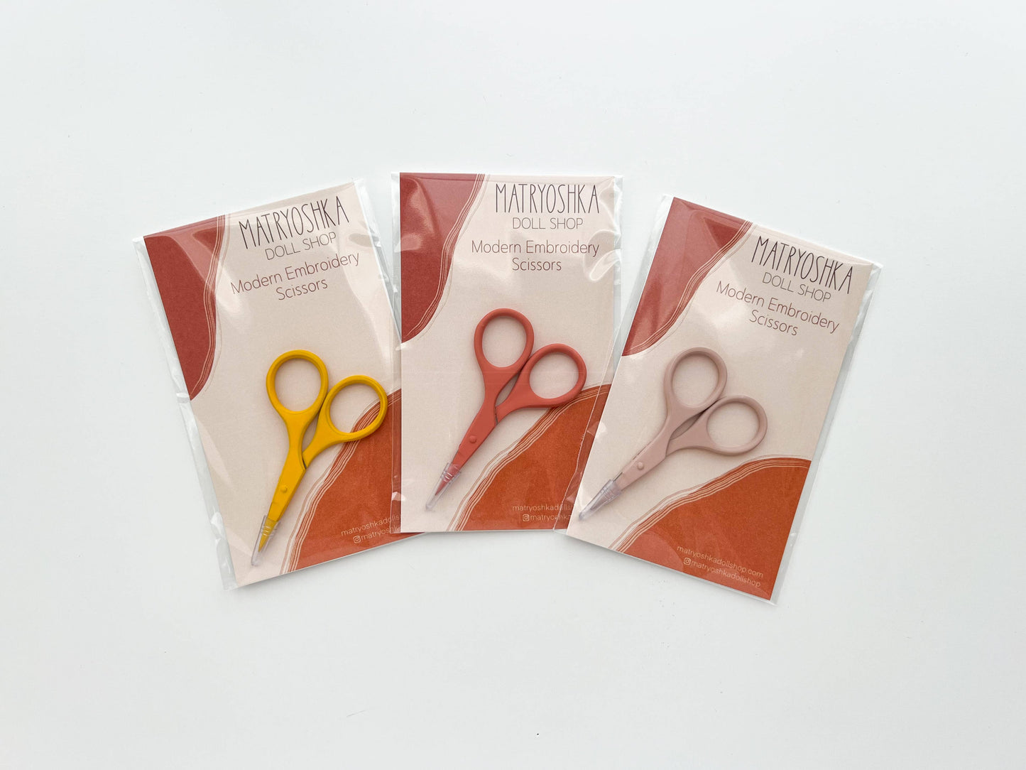 Matryoshka Doll Shop - Small needlecraft scissors, tiny embroidery scissors