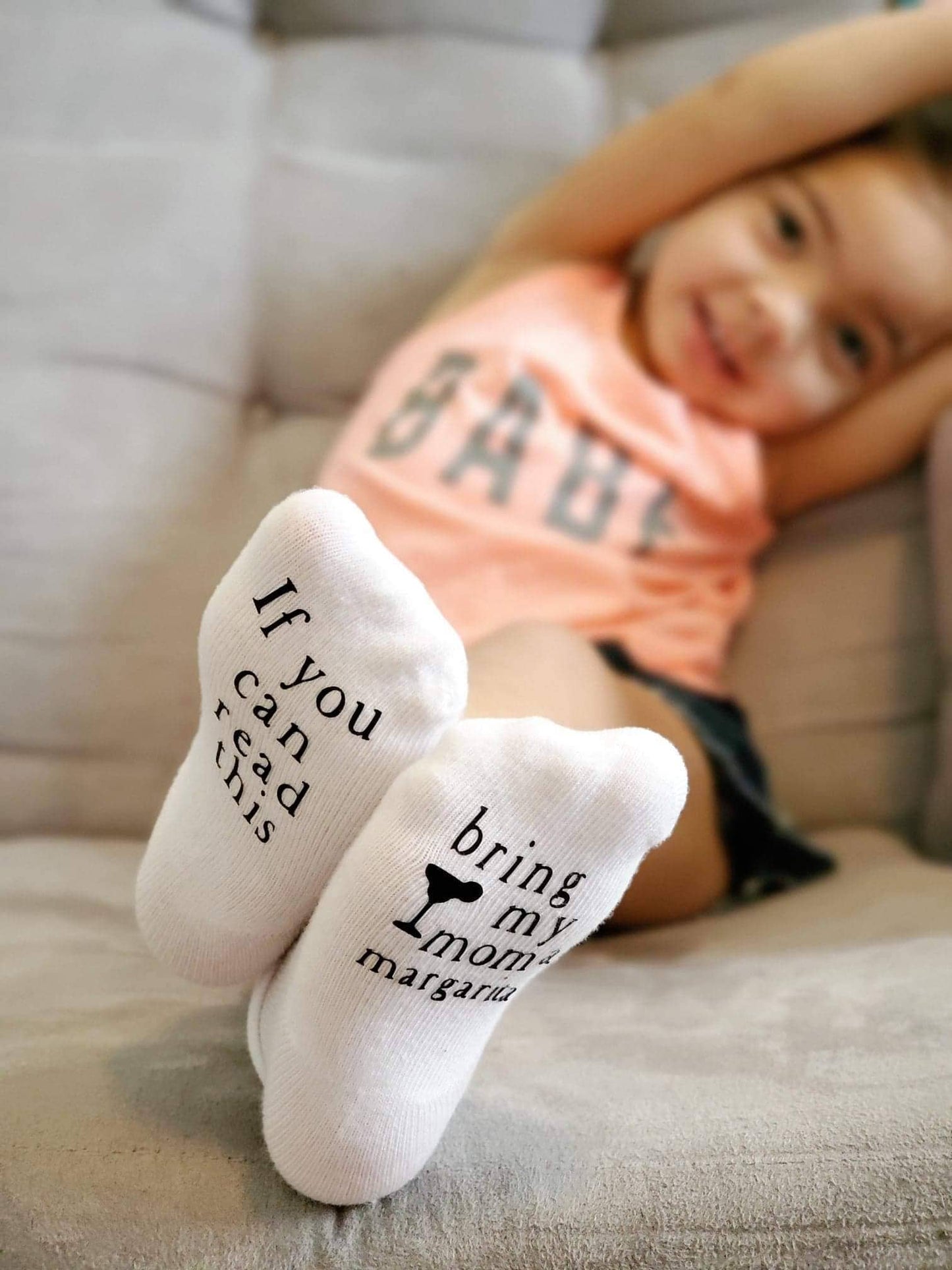 Dorothy’s Reason - Bring my Mom a Margarita Baby Socks