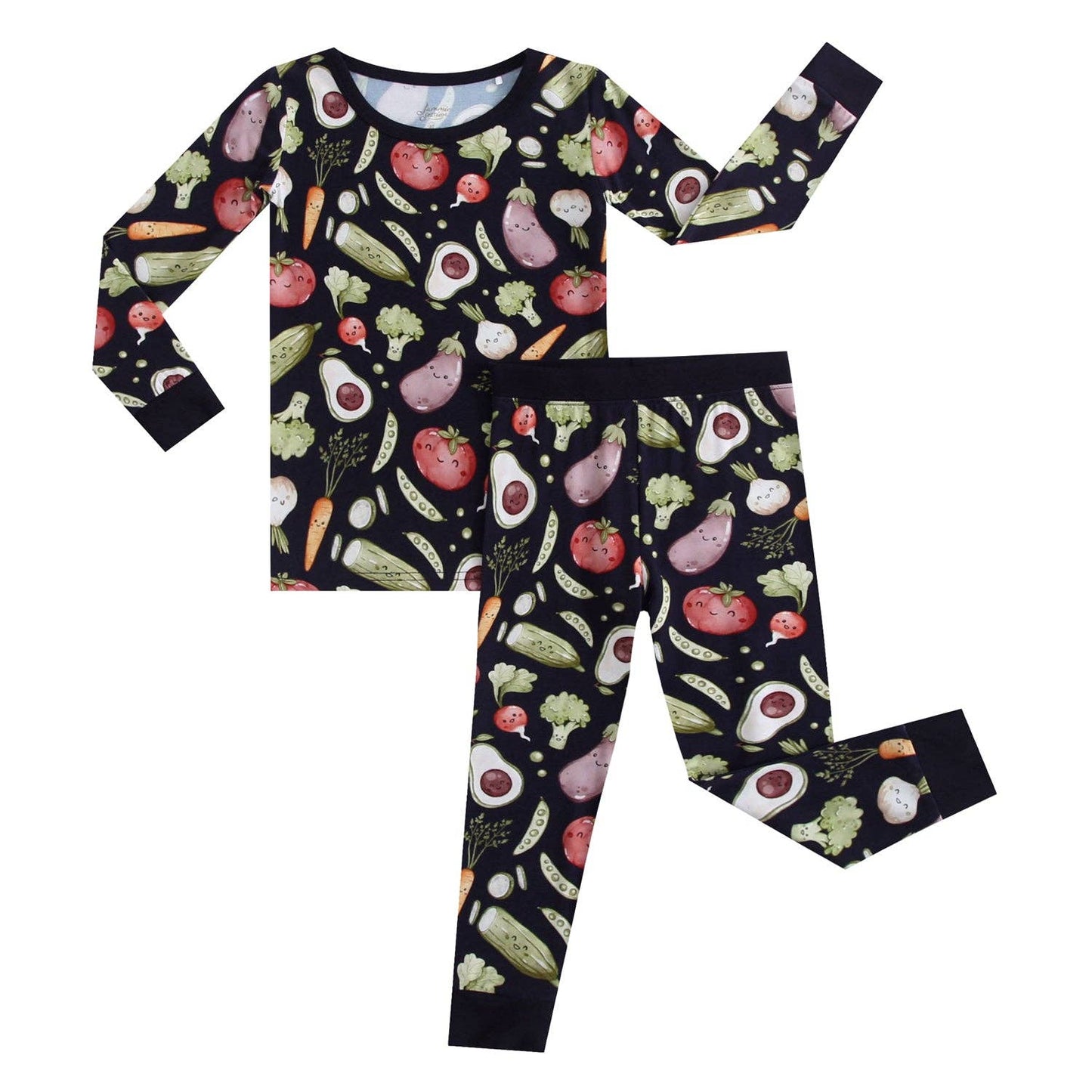 Jammie Session Jammies - Love You Veggie Much Long Sleeve PJ's