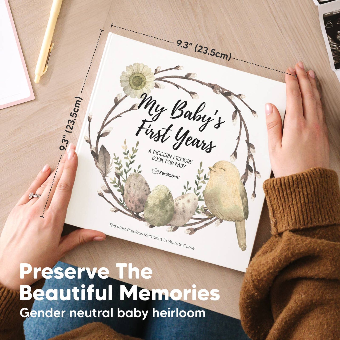 KeaBabies - KeaBabies Baby First Years Memory Book - Citrus Sky Boutique