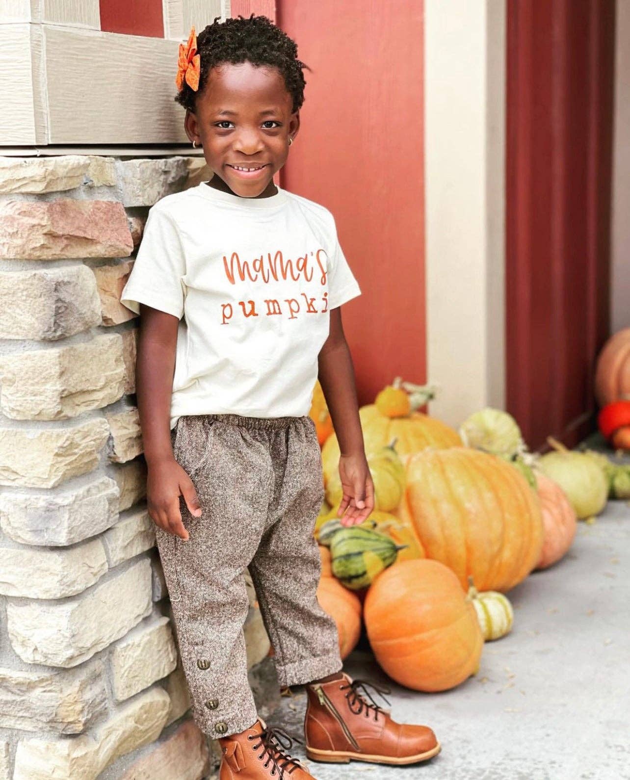 Wildflowers + Cotton - Mama’s Pumpkin | 100% Cotton Baby Bodysuit or Tee - Citrus Sky Boutique