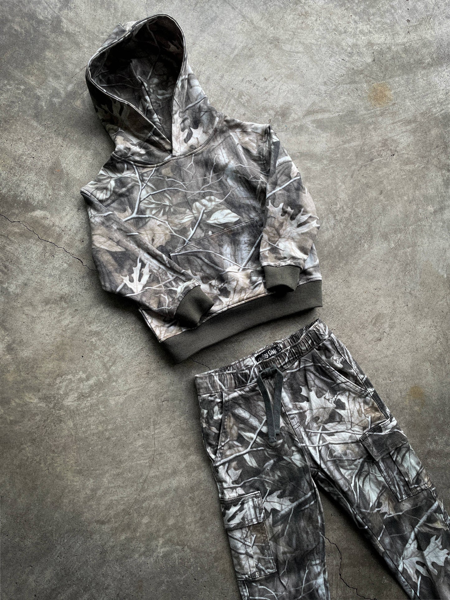 Lucky Link - Toddler Leaf Camo Hoodie