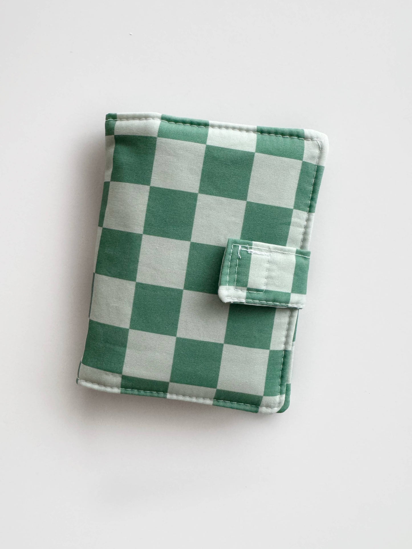 September Skye Bags & Accessories - Crayon wallet in turquoise tonal checker  / travel activity