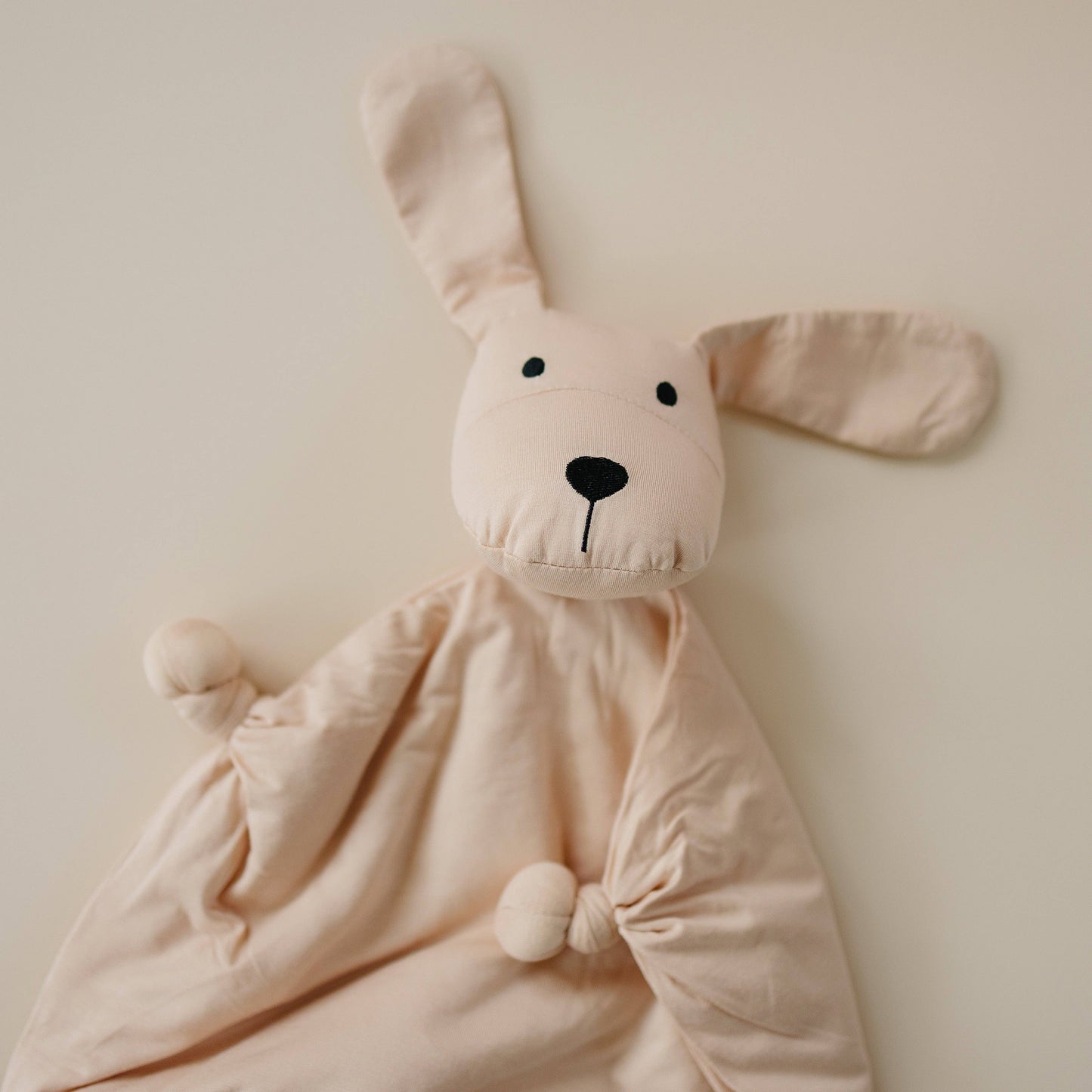 Little Joy Co. - Cozy Bamboo Puppy Lovey Blanket - Baby Security Blanket Dog