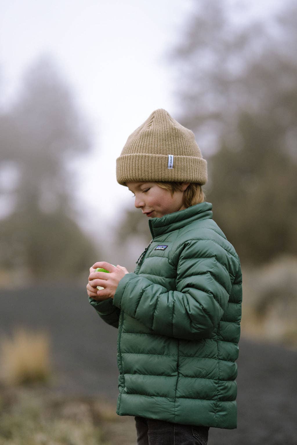 HEY AUGUST CO - Thick knit Beanie in Pebble (Baby-Toddler-Youth/Adult)