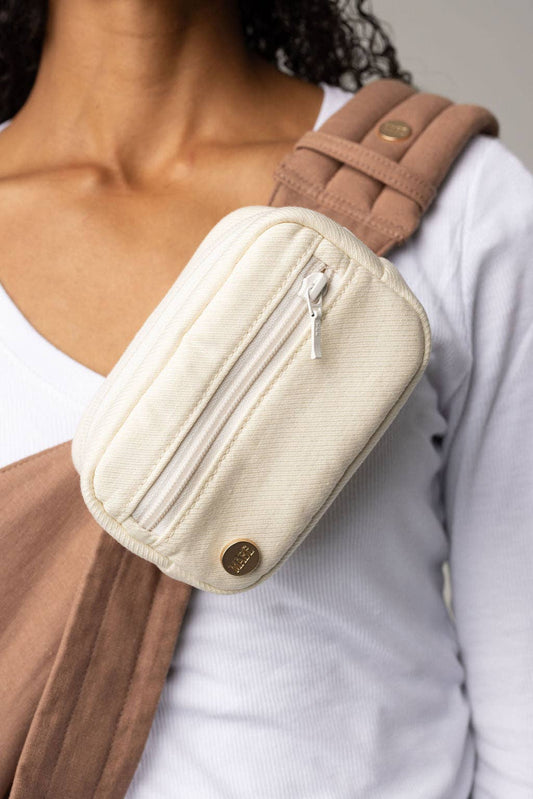 Mabē Baby Carriers - The Monarch Accessory Bag - Natural Ivory