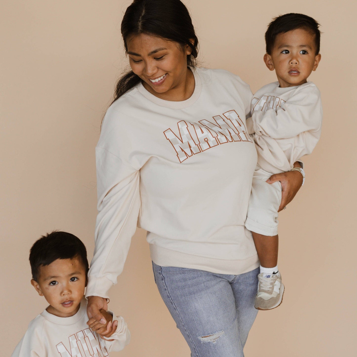 August and June Kids Wear LLC - Checkered MAMA