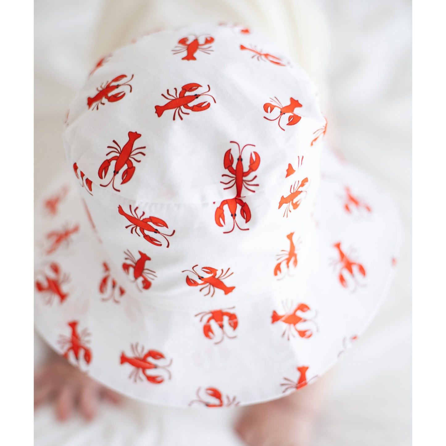 Huggalugs - Lobster Bucket Hat UPF 50+ Baby & Toddler