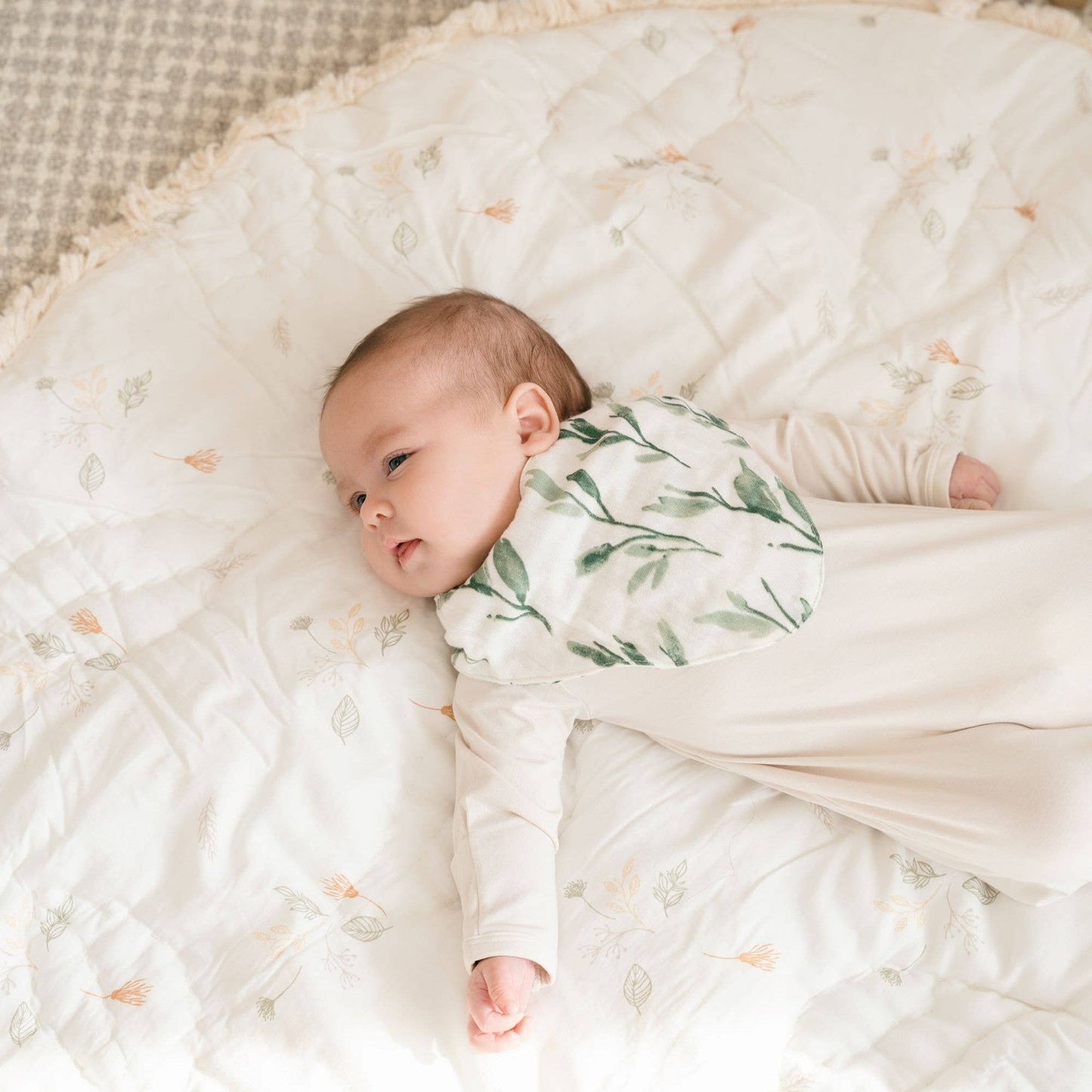 Crane Baby - Parker 3-Pc. Muslin Bib Set