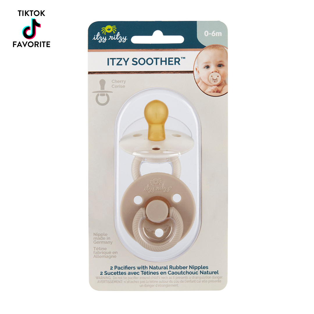Itzy Ritzy - *NEW STYLES* Itzy Soother™ Natural Rubber Paci Sets