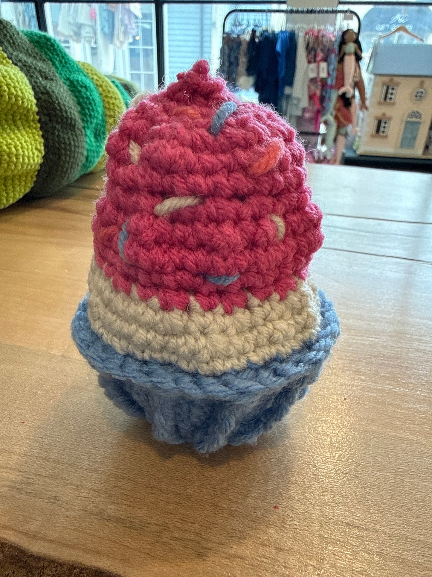 Handmade Crochet Toy - Eric Carle’s “The Very Hungry Caterpillar”