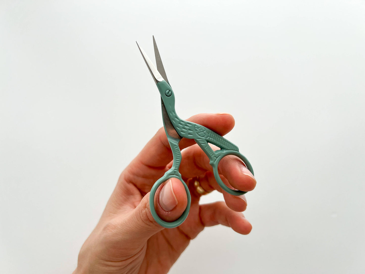 Matryoshka Doll Shop - Bird scissors, small sewing scissors, stork scissors