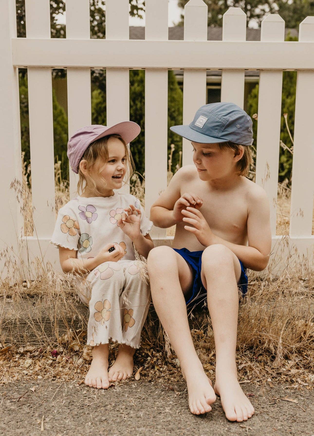 HEY AUGUST CO - Five-panel cap in Cove