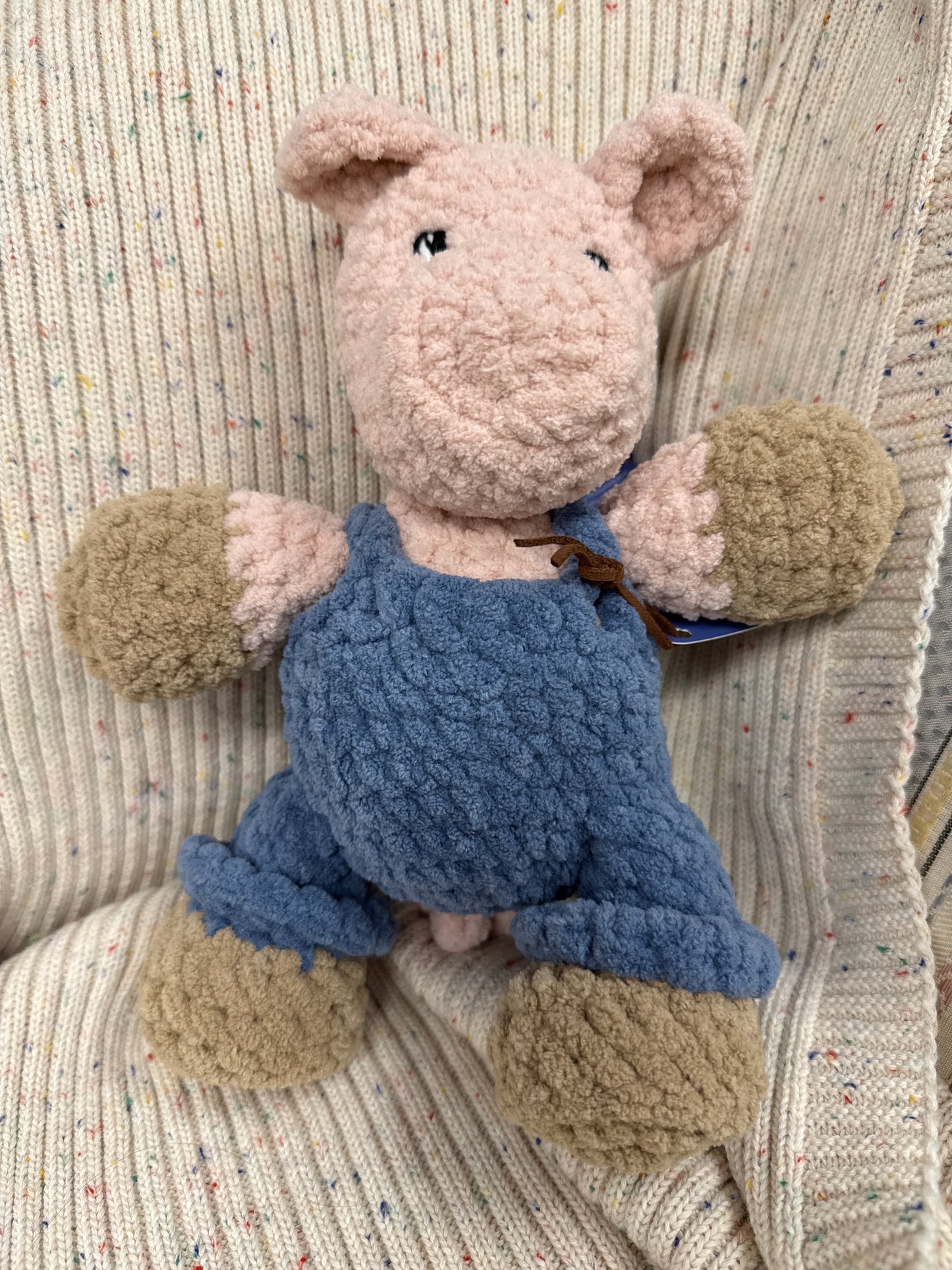 Cason Crochet - Pig in Overalls