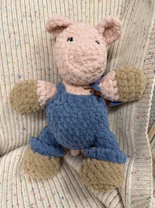 Cason Crochet - Pig in Overalls