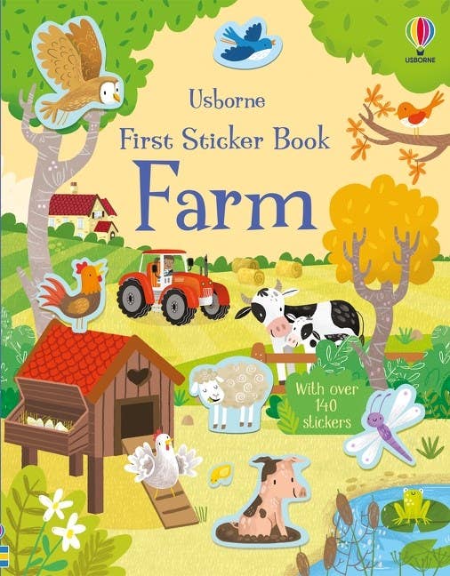 HarperCollins - First Sticker Book Farm : Usborne