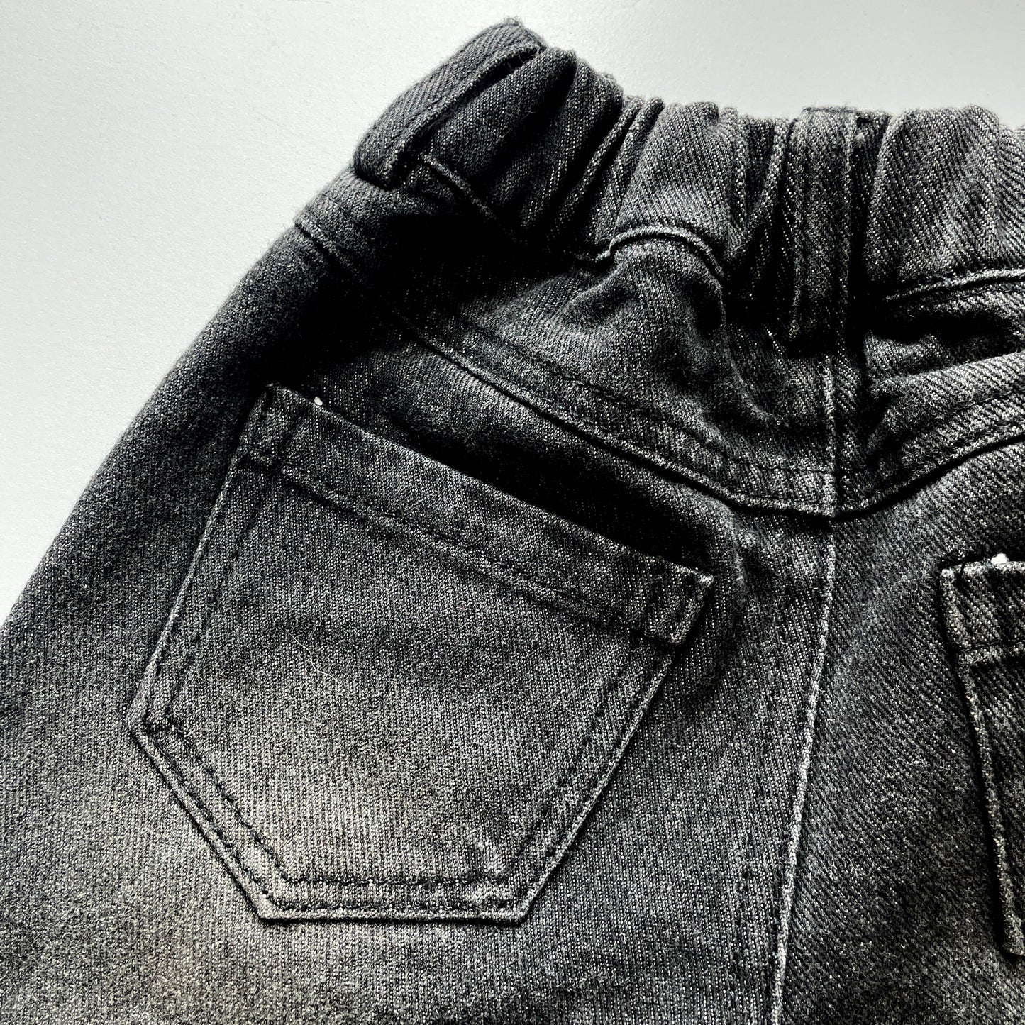 Lucky Link - Relaxed Straight Washed Black Jeans