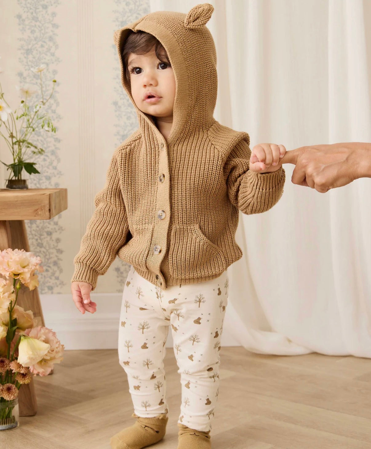 Jamie Kay - Brown Cardigan - Tawny Brown