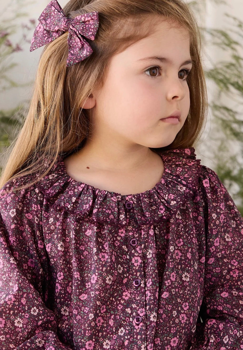 Jamie Kay - Organic Cotton Cecil Top - Floral Fig