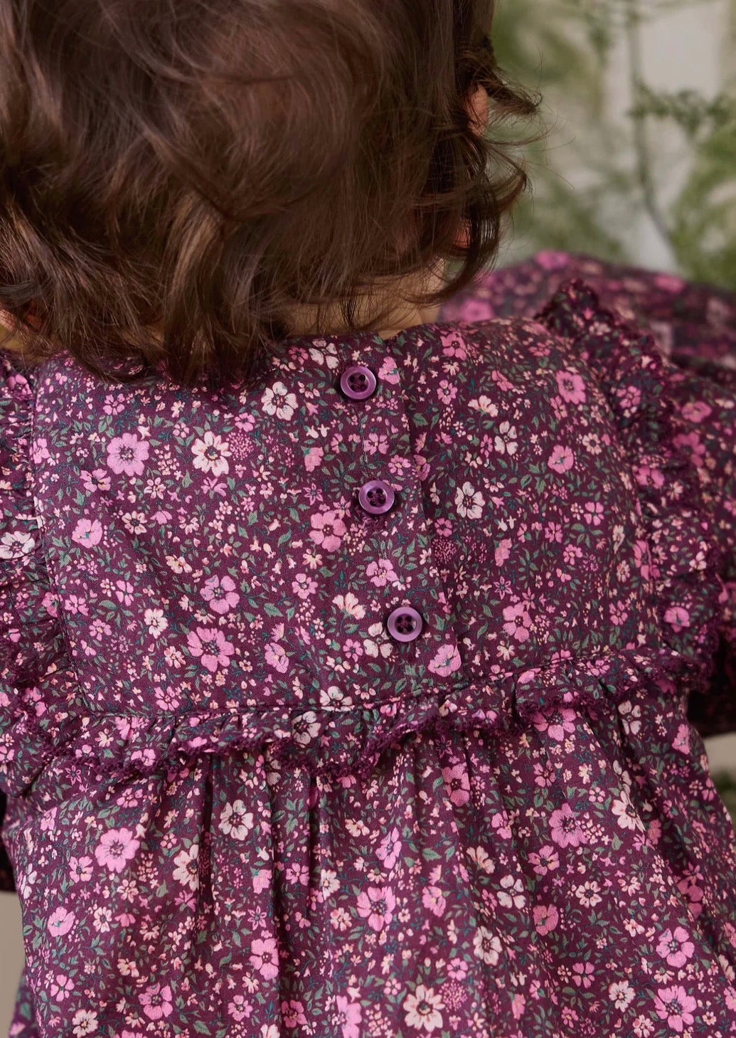 Jamie Kay - Organic Cotton Frances Playsuit - Flora Fig