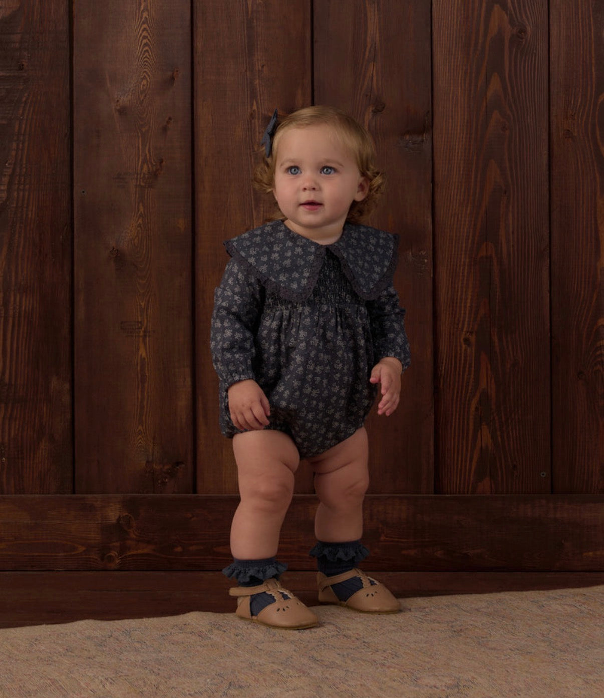 Rylee + Cru - Fern Romper - Heart Ditsy