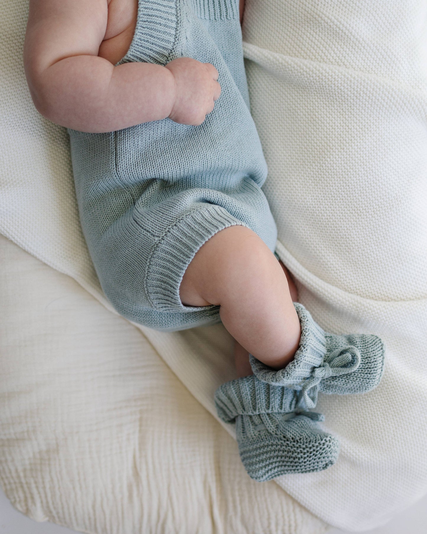 Pine Kids - Summer Knit Romper - Steel