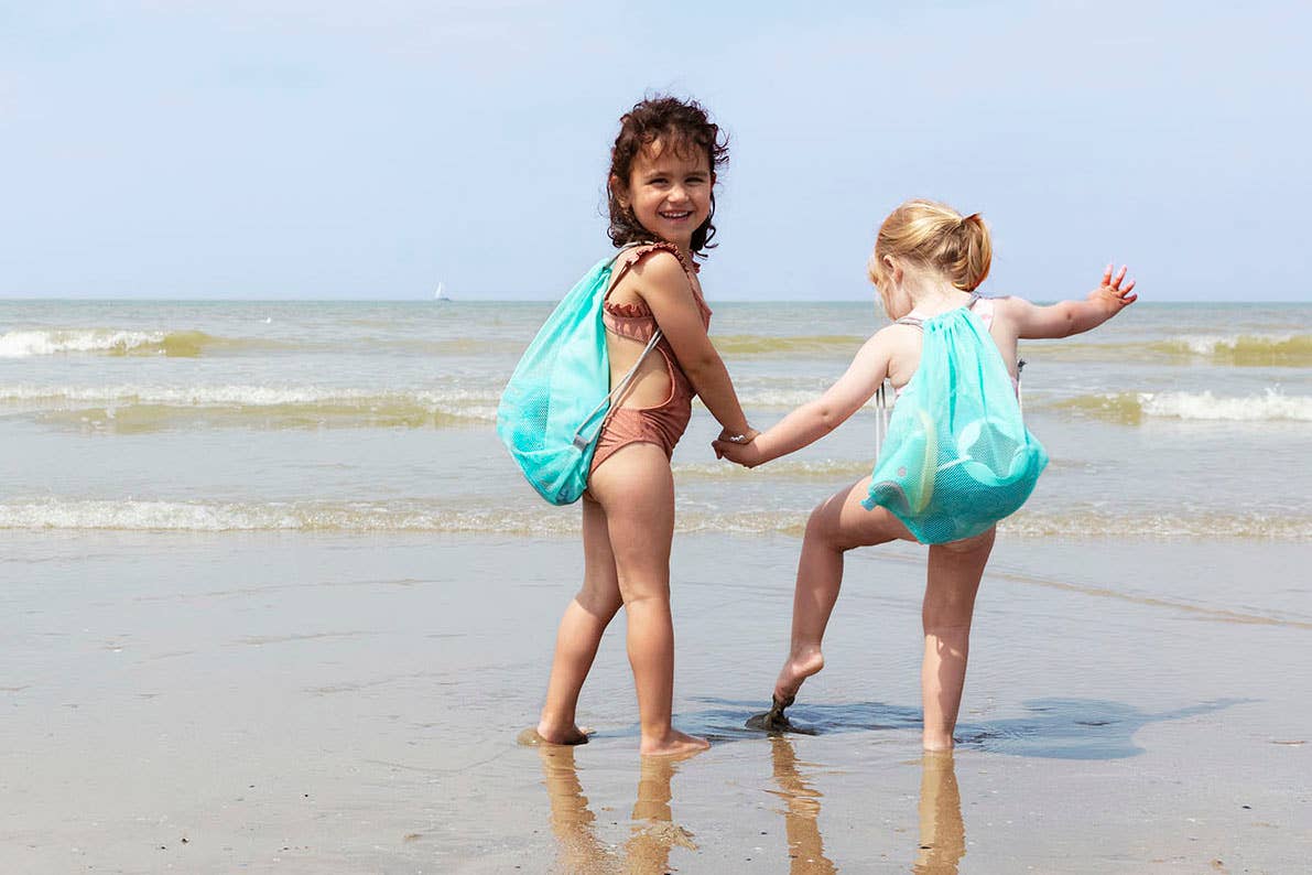 Quut Toys - Quut Beach Set -  Mini Ballo, Cuppi and Magic Sand Shape