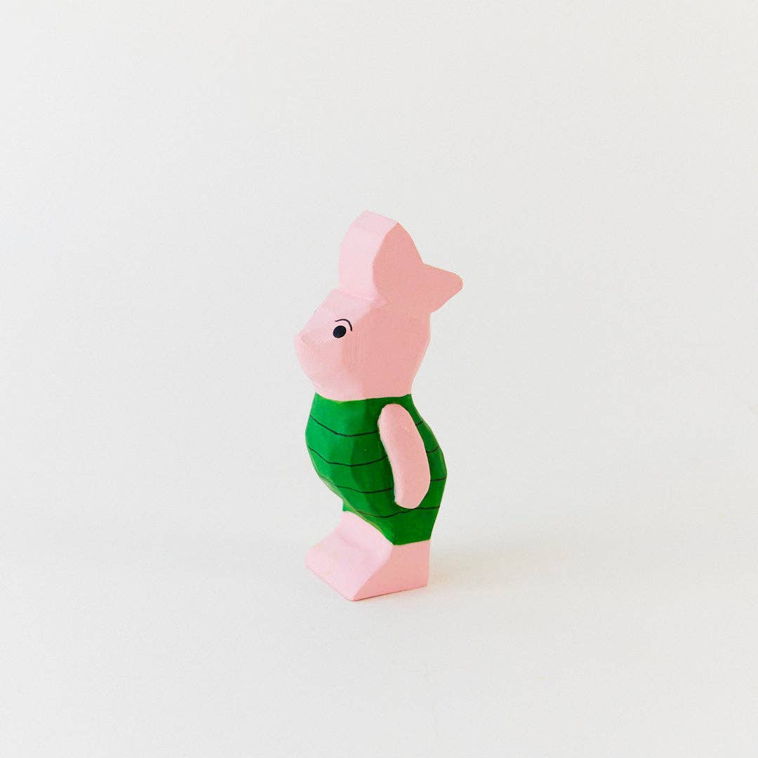 Sarah’s Silks - Piglet Woden Figure